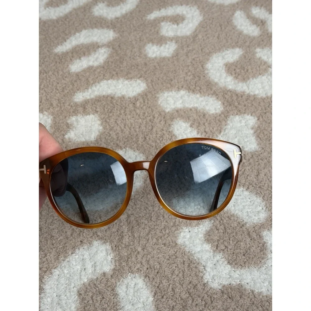 Tom Ford Tortoise Sunglasses TF503 Made In Italy Unisex